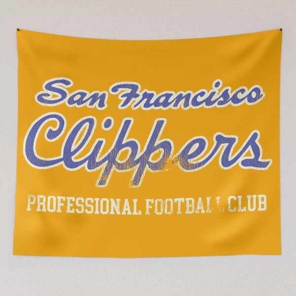 Item preview, San Francisco Clippers Vintage Defunct Football Team designed and sold by ourkid.