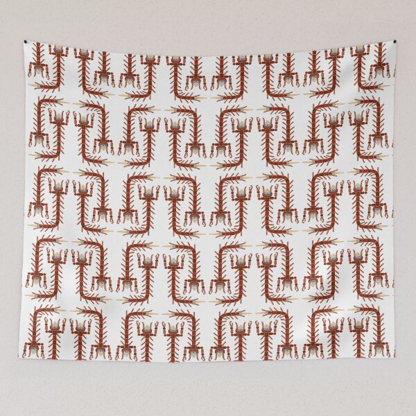 Item preview, Aztec mythological scolopendre "precolumbian 25" designed and sold by vincentbiollaz.