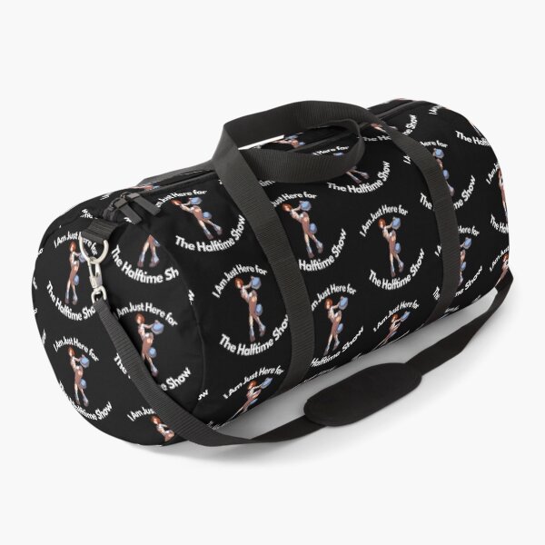 Item preview, I Am Just Here For The Halftime Show - funny cheerleading football designs - colorful designed and sold by nasani.