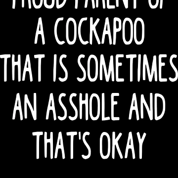 Artwork thumbnail, Cockapoo Parent - Cockapoo Lover by clickmostro