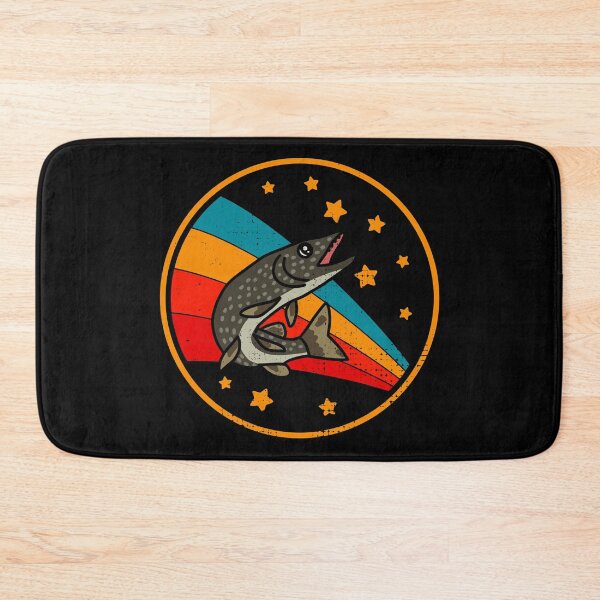Item preview, Retro Northern Pike in Space Fishing Sport And Angling Fisherman designed and sold by JokeGysen.