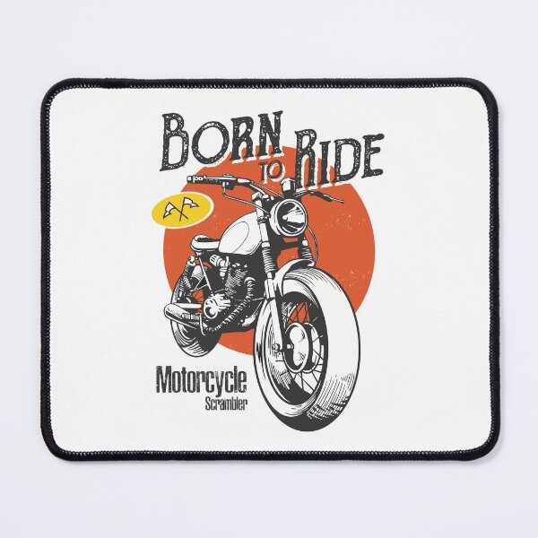 Item preview, Born To Ride Motorcycle Rider designed and sold by Vector Scout Lab.