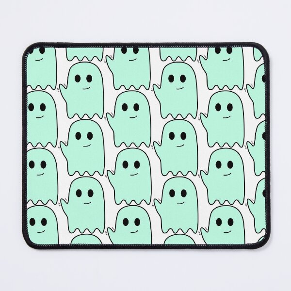 Item preview, Cute green ghost waving hi designed and sold by emwing14.