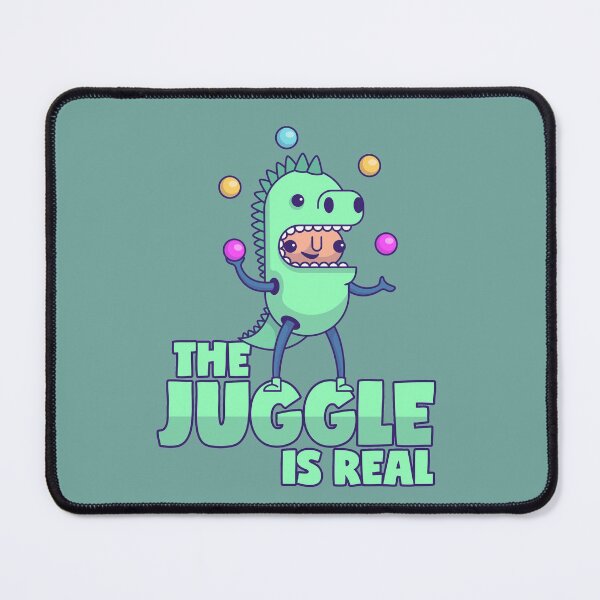 Item preview, Juggling Saying The Juggle Is Real Dino Costume designed and sold by voidea.