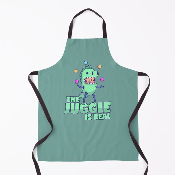 Item preview, Juggling Saying The Juggle Is Real Dino Costume designed and sold by voidea.
