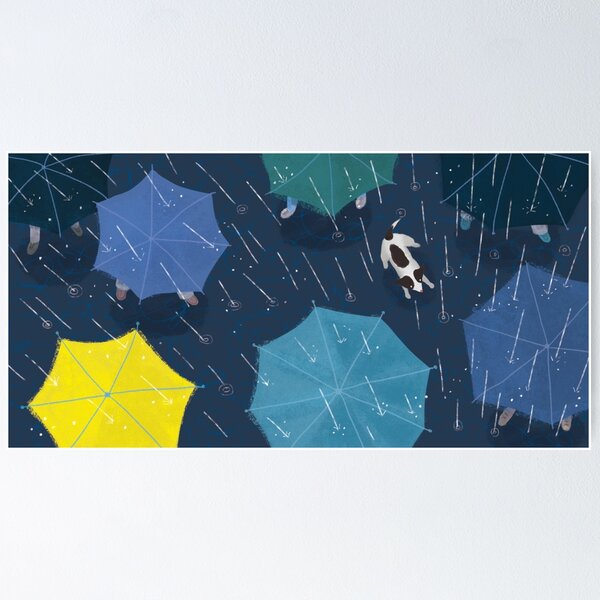 Aperçu de l'œuvre Pluie créée et vendue par artofmiya.