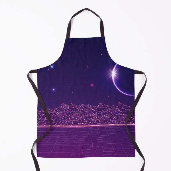 Item preview, Graphic Polygonal Land With Outer Space Background designed and sold by JTS STORE.