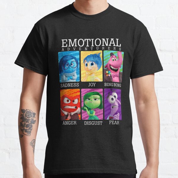  Disney Pixar Inside Out Sadness Graphic T-Shirt T