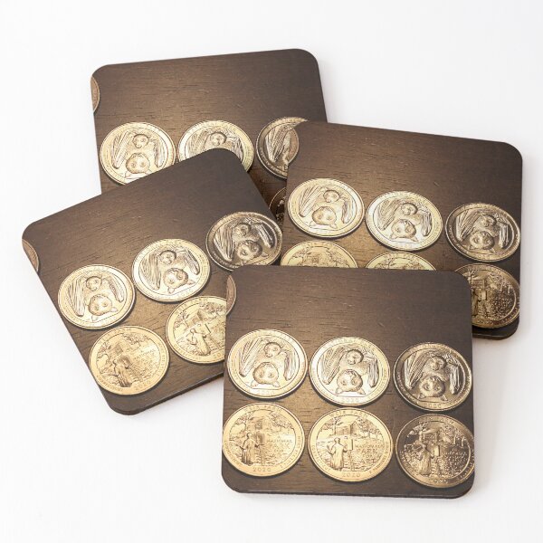 Item preview, 10 National Parks Quarters  designed and sold by coinsxcrochet.