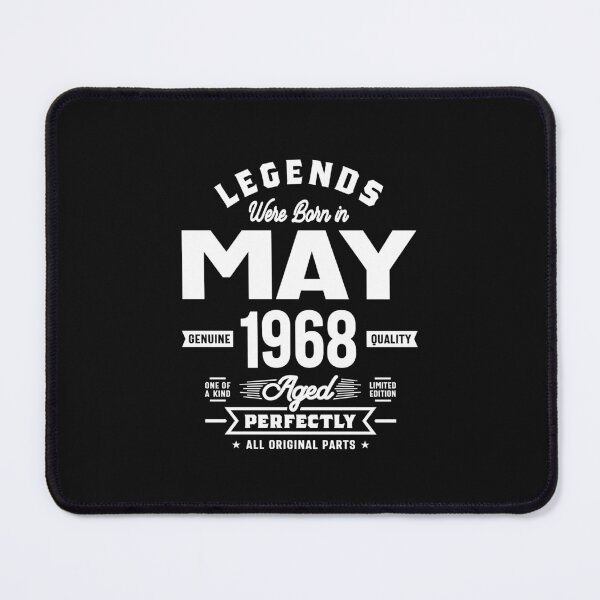Item preview, Legends Were Born in May 1968 Birthday Vintage Retro Funny designed and sold by cidolopez.