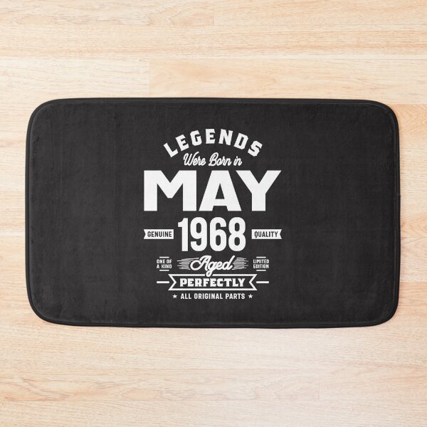 Item preview, Legends Were Born in May 1968 Birthday Vintage Retro Funny designed and sold by cidolopez.