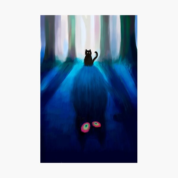 Item preview, Majora’s Cat Digital Painting designed and sold by DesignsByIVart.