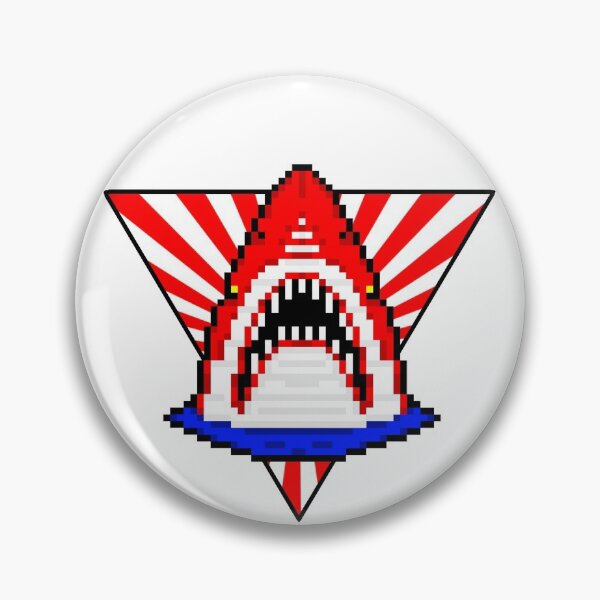 Item preview, Pixel Shark Red designed and sold by ededed21.