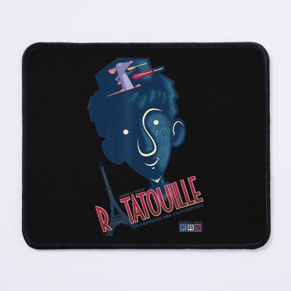 Item preview, Ratattouille Alfredo And Remy Blue Hue Portrait designed and sold by CarlosBauer.