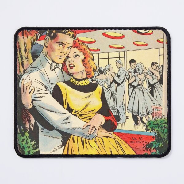 Item preview, Going Steady Romantic Love Comic Book Cover Vintage Romance Vintage Comics Comicbook designed and sold by Imakeyouhappy.