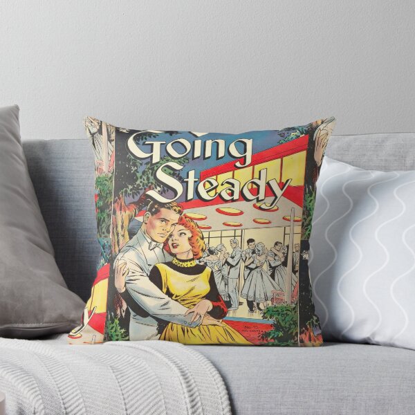 Item preview, Going Steady Romantic Love Comic Book Cover Vintage Romance Vintage Comics Comicbook designed and sold by Imakeyouhappy.