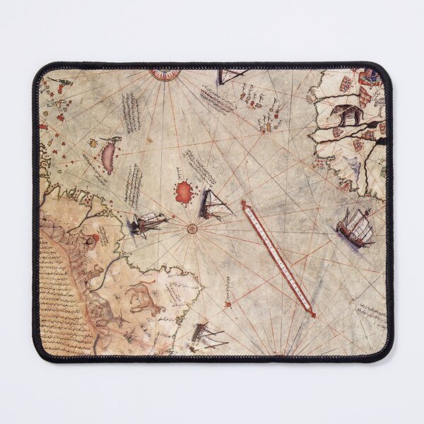 Item preview, Piri Rice Map - Vintage Art designed and sold by RickE.