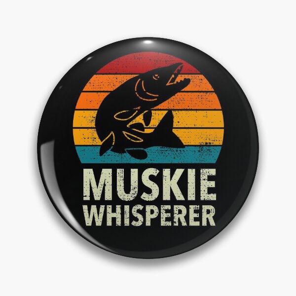 Item preview, Muskie, musky or muskellunge Whisperer Fishing Freshwater Sport Fishing And Angling designed and sold by JokeGysen.