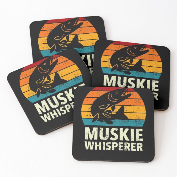 Item preview, Muskie, musky or muskellunge Whisperer Fishing Freshwater Sport Fishing And Angling designed and sold by JokeGysen.