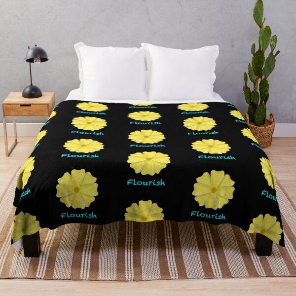 Item preview, Flourish Yellow Flower designed and sold by Cooper Lynn Designs.