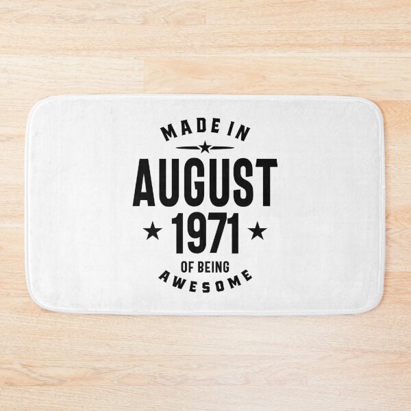 Item preview, Made in August 1971 Birthday Vintage Retro Funny designed and sold by cidolopez.