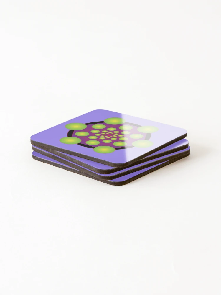 Thumbnail 4 of 5, Coasters (Set of 4), Estivation designed and sold by InfinitePathArt.