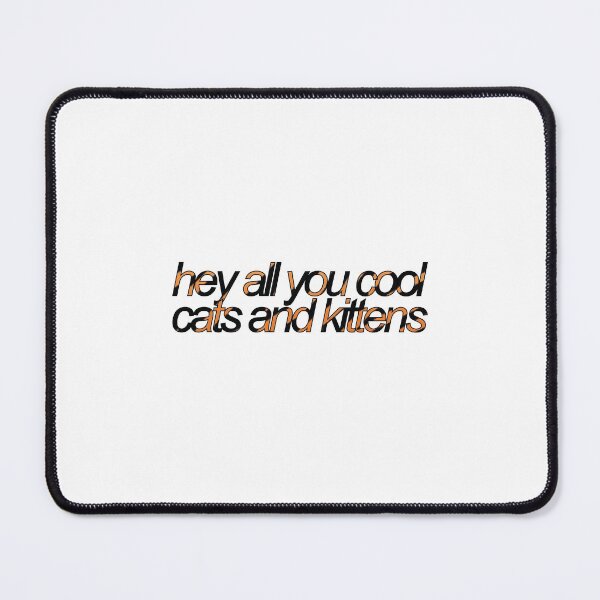 Item preview, hey all you cool cats and kittens tiger print designed and sold by emwing14.