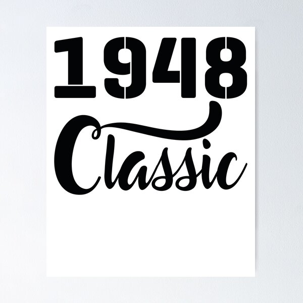 Item preview, Classic Car 1948 Graphic Funny Gift designed and sold by Marco Damm.