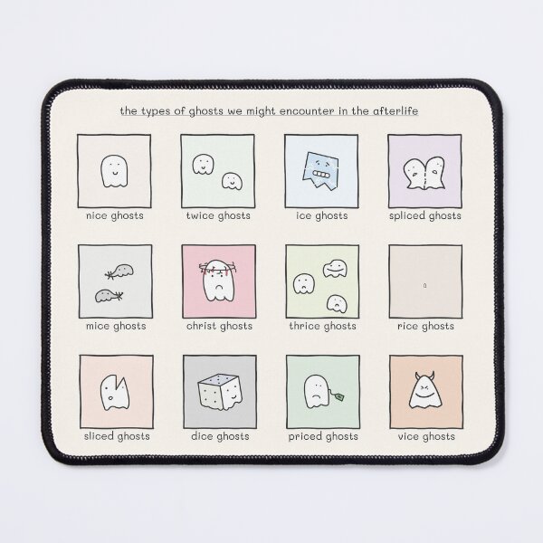 Item preview, the types of ghosts we might encounter designed and sold by Noam Ben Harush Shani.