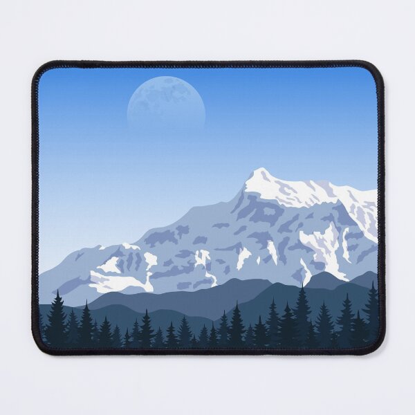 Item preview, Mountain Range With Forest Art designed and sold by JTS STORE.