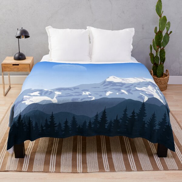 Item preview, Mountain Range With Forest Art designed and sold by JTS STORE.