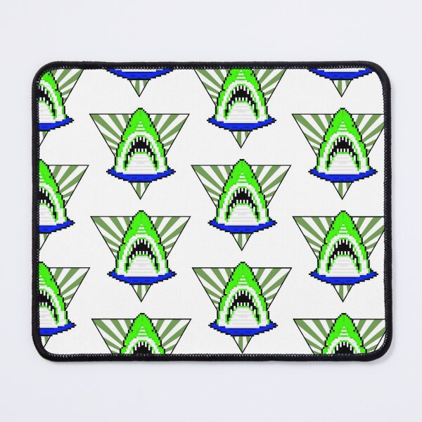 Item preview, Pixel Shark Green designed and sold by ededed21.