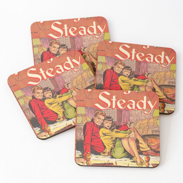 Item preview, Copy of Going Steady Romantic Love Comic Book Cover Vintage Romance Vintage Comics Comicbook designed and sold by Imakeyouhappy.