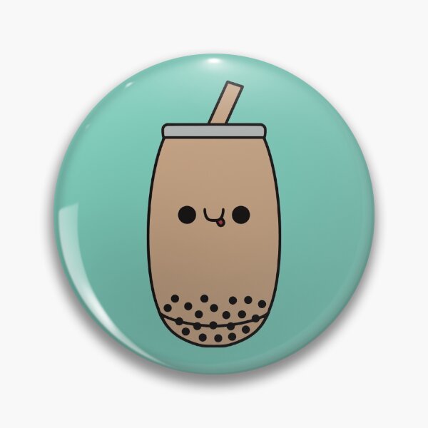 Item preview, Cute Kawaii Lychee Bubble Tea designed and sold by KawaiiByDice.