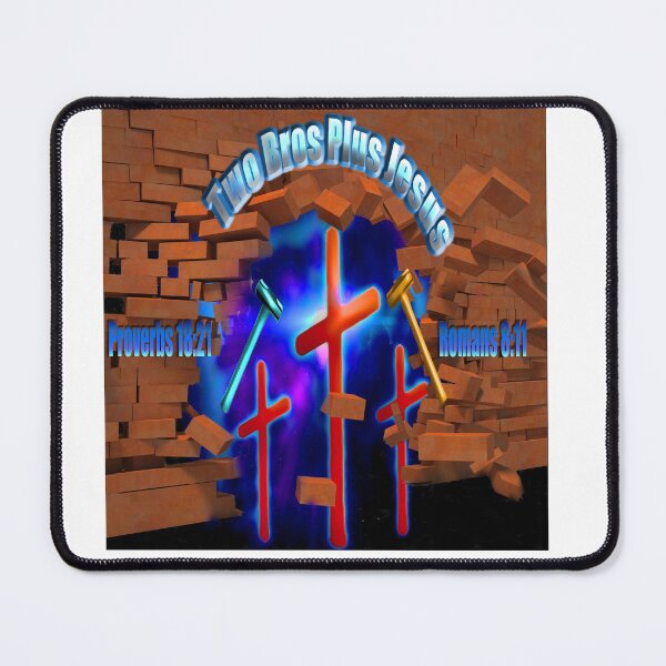 Item preview, Two Bros Plus Jesus Logo  designed and sold by Outside4Walls.