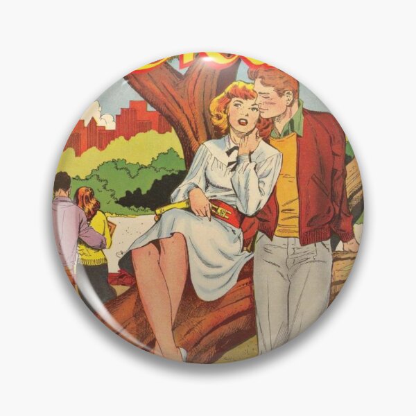 Item preview, Going Steady Romantic Love Comic Book Cover Vintage Romance Vintage Comics Comicbook designed and sold by Imakeyouhappy.