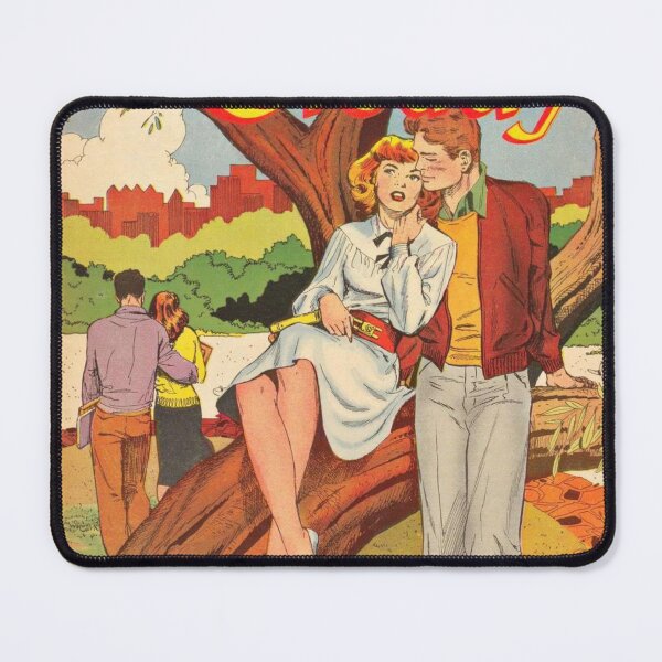 Item preview, Going Steady Romantic Love Comic Book Cover Vintage Romance Vintage Comics Comicbook designed and sold by Imakeyouhappy.