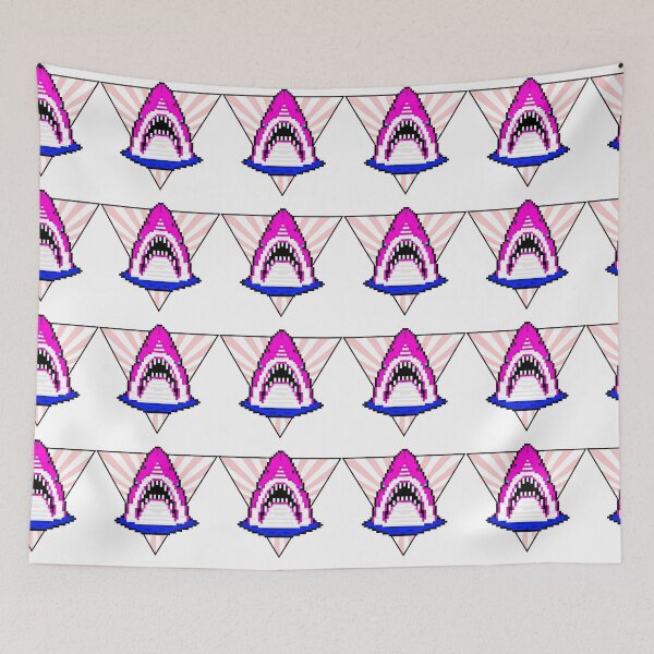 Item preview, Pixel Shark Pink designed and sold by ededed21.