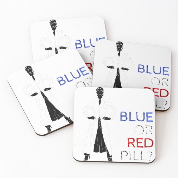 Item preview, Trinity - Matrix Blue or Red Pill? designed and sold by 0waste.