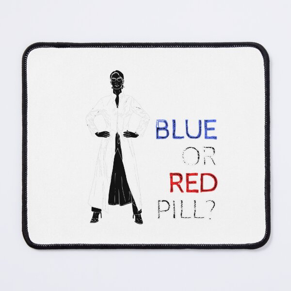 Item preview, Trinity - Matrix Blue or Red Pill? designed and sold by 0waste.
