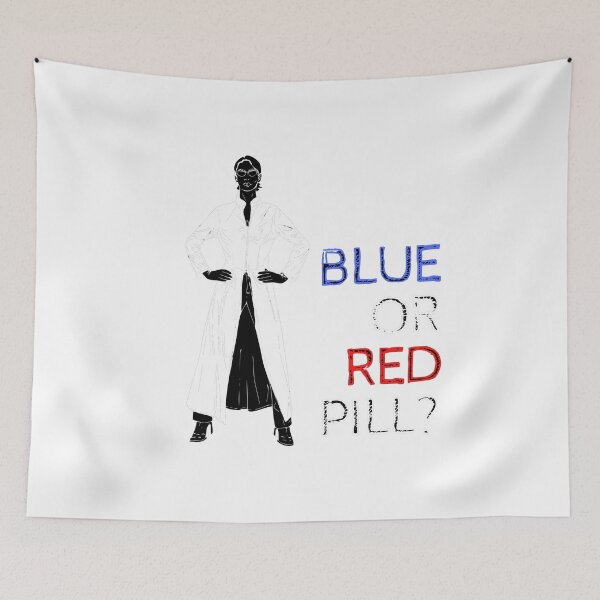 Item preview, Trinity - Matrix Blue or Red Pill? designed and sold by 0waste.