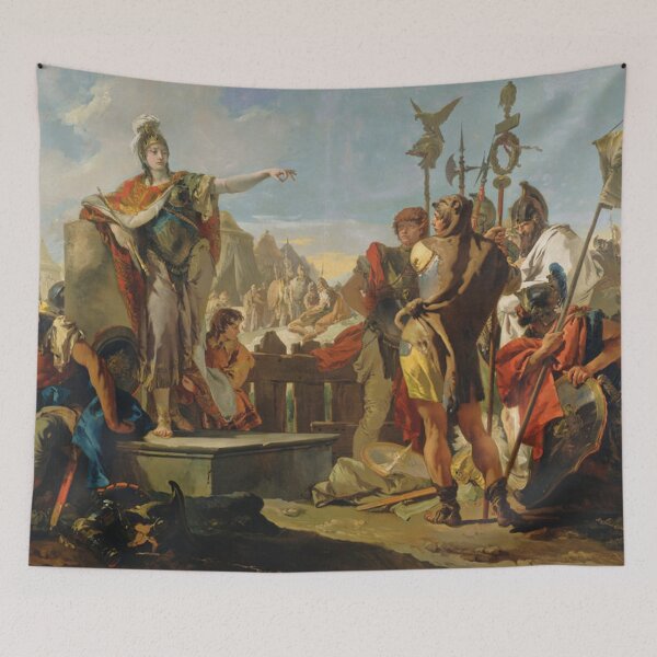 Item preview, Queen zenobia painting designed and sold by Vintage Designs +.