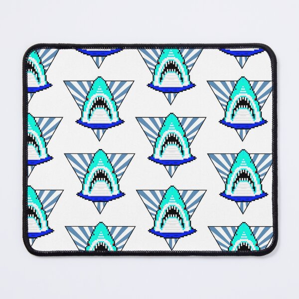 Item preview, Pixel Shark Blue designed and sold by ededed21.