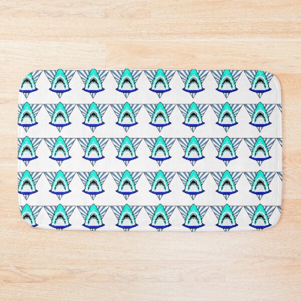 Item preview, Pixel Shark Blue designed and sold by ededed21.