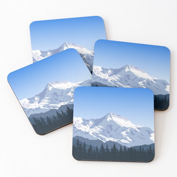 Item preview, Mountain Range With Forest Art designed and sold by JTS STORE.