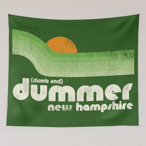 Item preview, (Dumb and) Dummer, New Hampshire Retro Travel designed and sold by ourkid.