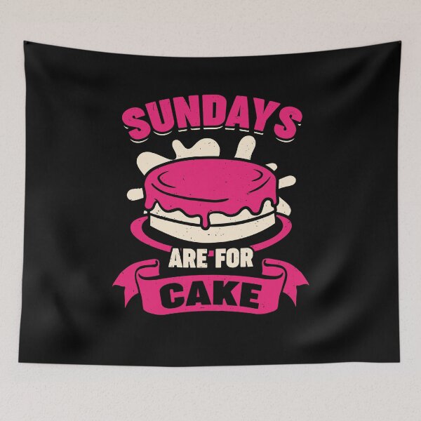 Item preview, Sundays Are For Cake Baking Lover Gift designed and sold by Marcid95.