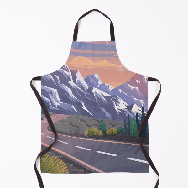 Item preview, Road Leading Natural Mountain Landscape designed and sold by JTS STORE.