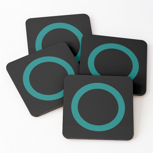 Item preview, Circle (Teal on Black) designed and sold by STUDIO-72.