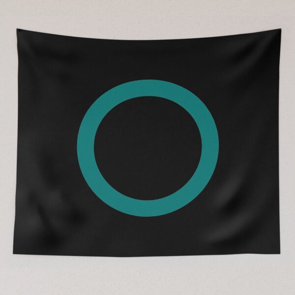 Item preview, Circle (Teal on Black) designed and sold by STUDIO-72.